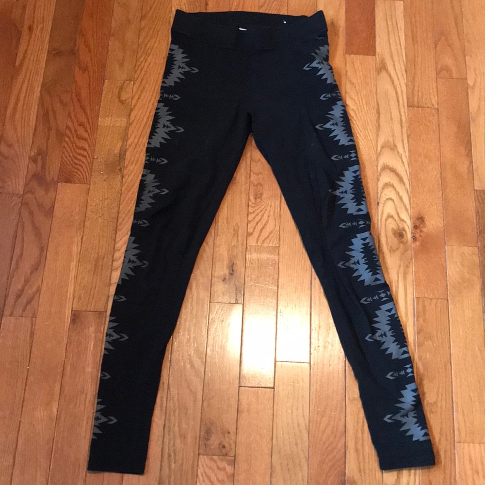 Victoria Secret leggings with Aztec print